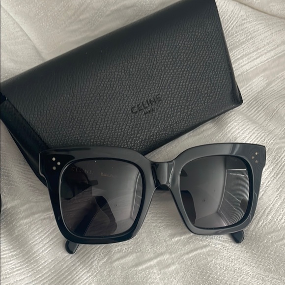 Celine Black Sunglasses - Picture 1 of 4